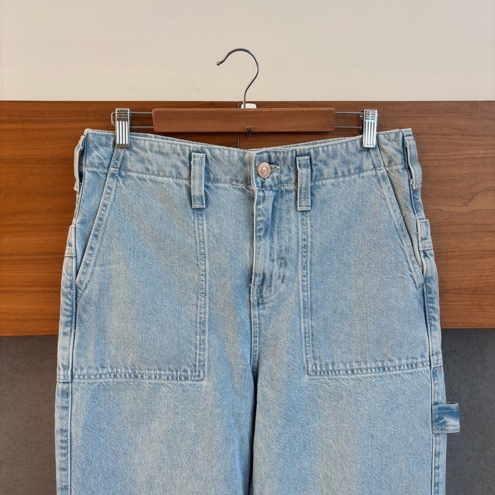 NWOT We The Free Major Leagues Mid-Rise Cuffed Jeans, Size 29 - Picture 5 of 16